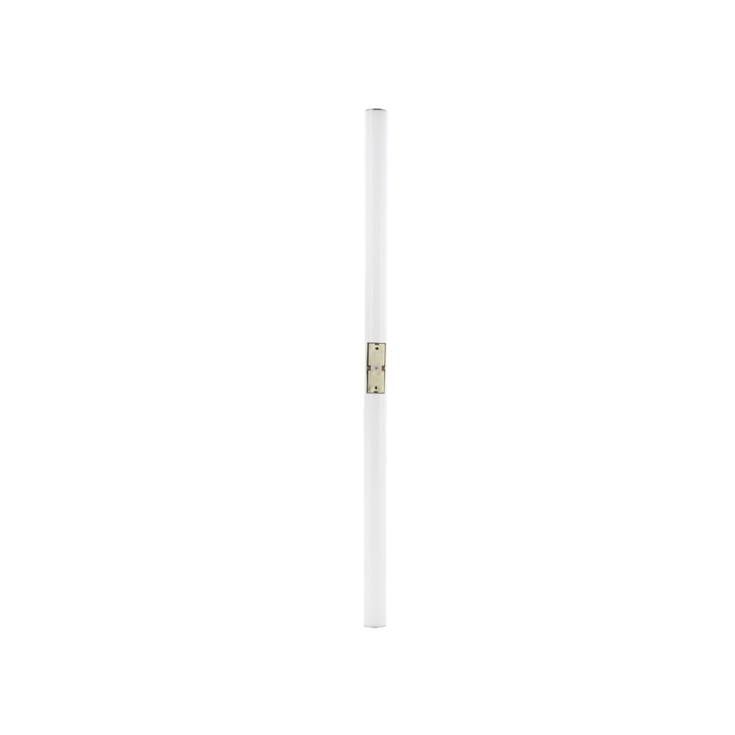 Licht-Erlebnisse LED Badezimmerleuchte IP44 90 cm lang B: 4 cm schmal in Weiß Chrom Metall 4000 K 1750 lm neutralweiß Spiegelleuchte Wandlampe Bad