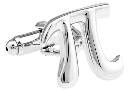 Set de Mancuernillas y Botones Daesar Símbolo Π Plata miniatura 3