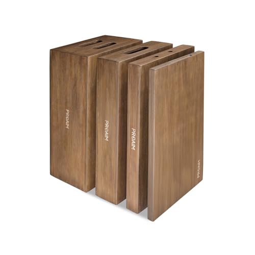 PROAIM Set Of 4 APPL-Boxes (Brown) for Studio, Film Set & Photography. Made of 12-ply Cedar Base Wood. For Studio & On-Location Use (AB-SET4-BR)