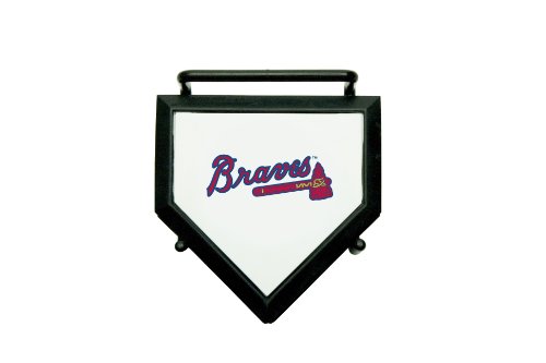 MLB Atlanta Braves Home Plate 4-pack Coaster Set