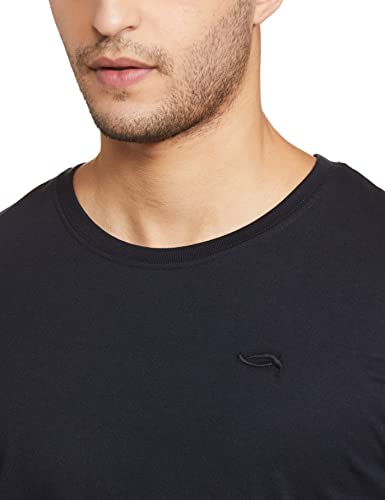 Max Men Solid Regular Fit Crew Neck T-Shirt