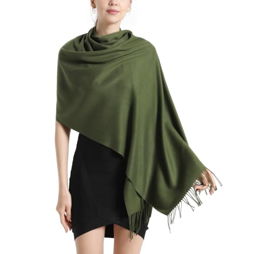Pashmina-Scarf-and-Shawl-Soft-Women-Pashminas-Wrap-for-Wedding-Evening-Party-dresses Pashmina Scarf and Shawl - Soft Women Pashminas Wrap for Wedding Evening Party dresses - Image 1