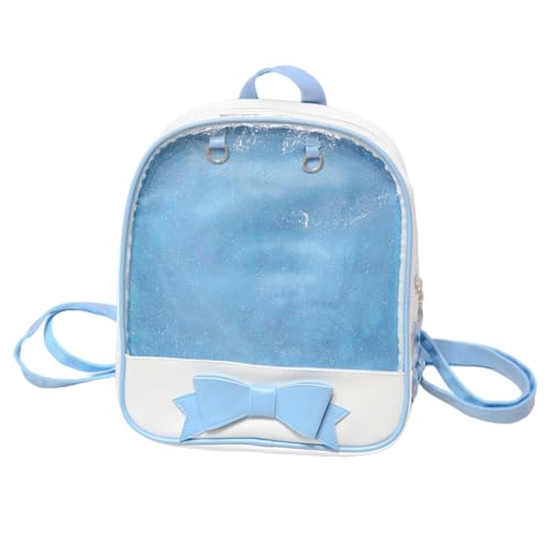 Sac à dos Ita pour filles avec fenêtre Pin Display et paillettes scintillantes