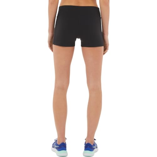 ASICS Women's Circuit 3 Inch Compression Shorts, Team Black, Large