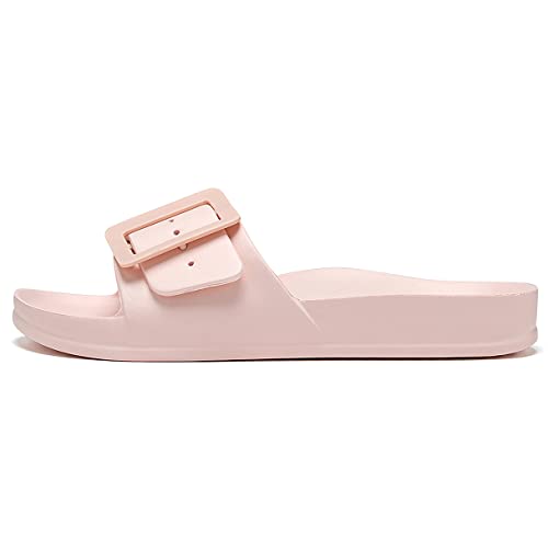 Image of L LOUBIT Cloud Slides for Women with Arch Support Pillow Soft Recovery Sandals Lightweight Summer Beach Slippers Non-Slip Shower Shoes