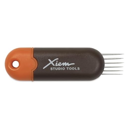 Xiem Tools Retractable Scoring Tool for Pottery and Ceramics