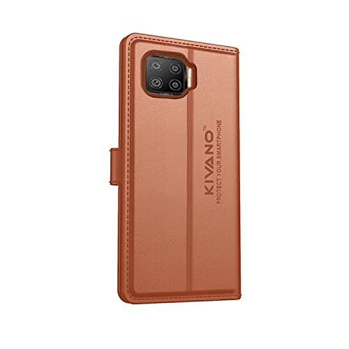 Image of KIVANO Compatible with Realme 10 Pro 5G Flip Cover | Leather Finish | Inside Pockets & Inbuilt Stand | Shockproof Wallet Style Magnetic Closure Back Cover Case