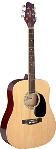 Stagg Dreadnought-Akustikgitarre, 1/2 Größe, Natur