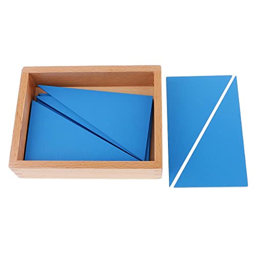 Jeu de construction triangles bleus Gralara pour stimuler la concentration des enfants