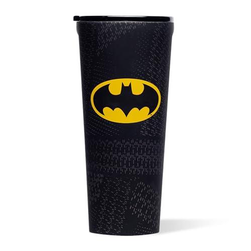 Corkcicle Batman 24 oz Insulated Travel Tumbler with Lid