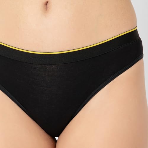 Image of Bummer Women's Solid Micro Modal Bikinis Panties | Soft & Breathable Underwear | Pack of 1
