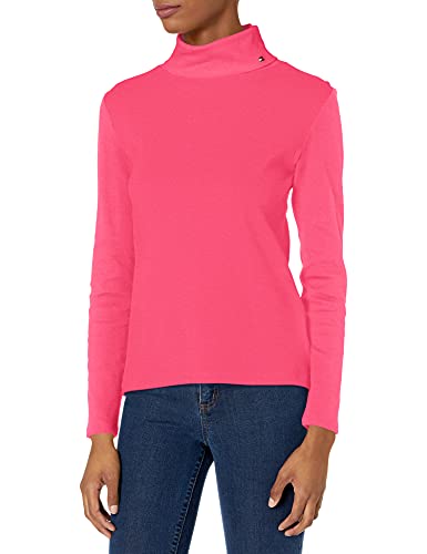 Image of Tommy Hilfiger Womens Casual Turtleneck Sweater