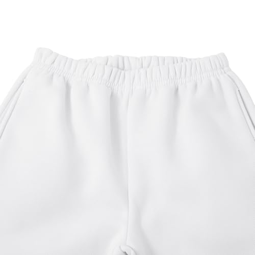 Sweatpants for Toddler Boys Elastic Waist Athletic Pants Solid Loose Bottom Active Joggers Pants with Pocket4