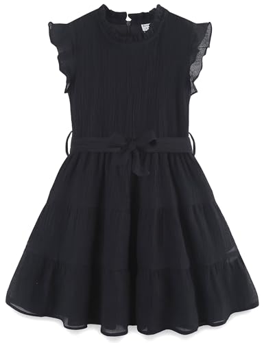 Bumeex Kids Tween Teen Girls Fashion Swing Casual Party Dress 4-15 Years