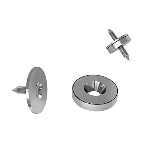 Cabinet Magnetic Catch,4pcs Magnetic Door Catch Strong Cabinet Door Magnet Latch, Magnetic Closure Closet Door Closing for Drawer Cover