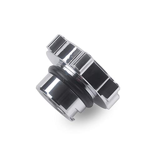 Yorten Tampa de óleo de tarugo de alumínio compatível com CamaroCorvette LSX LS1 LS6 LS2 LS3 LS4 GM