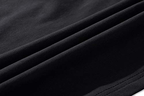 Bermuda masculina Biylacesen 3/4 de corrida capri para ginástica abaixo do joelho com bolsos com zíp