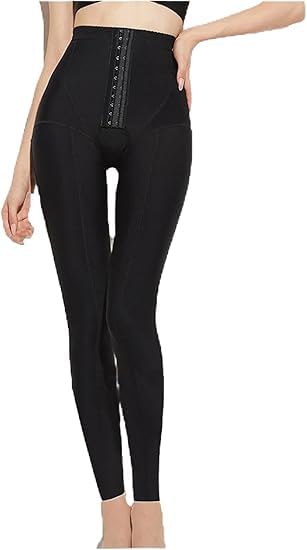 Pantalones Moldeadores Postoperatorios para Mujer, Faja Reductora De Muslos para Liposucción Y Recuperación Posparto, Prenda Moldeadora para Una Figura Estilizada. Black s