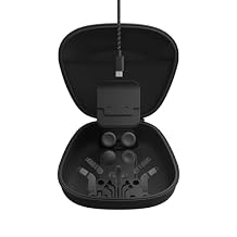 Complete Component Pack for Elite Controller Series 2 - Accessories Replacement Parts Repair Kit with Storage Case, Charging Dock and Charger Cable, 4 Thumbsticks, 4 Paddles, 1 D-Pad
