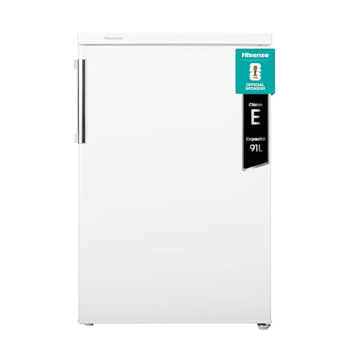 Hisense FV105D4BW21 Congelatore Sottotavolo Monoporta, 3 Cassetti, 82 Litri, 40
