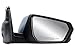 Passenger Side Mirror for 2018-2024 Chevrolet Equinox/GMC Terrain | Electric Heated with BLIS Blind Spot Sensor | Primer Paintable Back Cover | Manual Fold | Winter Ready | Blind Spot Detection