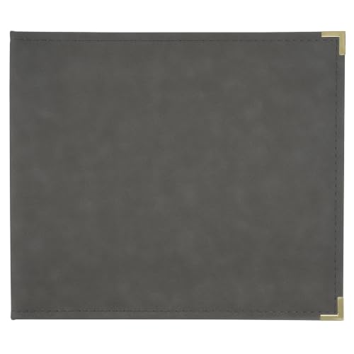 Álbum de scrapbook Recollections con anillas en D, color gris oscuro, tamaño 12" x 12", 20 páginas miniatura 4