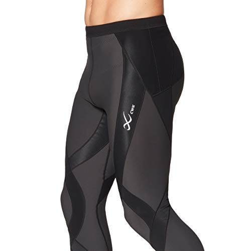 CW-X Men's Endurance Generator Insulator Thermal Compression Tights, Base Layer Pants for Skiing and Snowboarding2