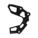 JFG RACING Dirt Bike Front Sprocket Guard Chain Cover CNC Chain Sprocket Cover Protector Aluminum for KLX110/KLX110L 2002-2023 DRZ110 2003-2006 Black