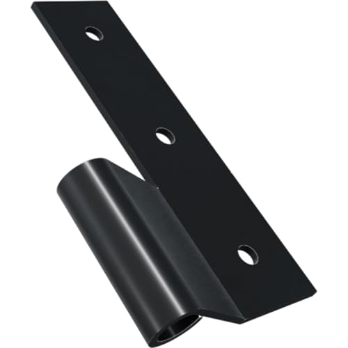 Image of SteelTek L-Hinge with 2 1 /4 inch Offset Shutter Kit, for Heights 36 inch-60 inch (Includes 4 L-Hinges, 2 Flat Hinges, 6 Pintels on Plate, 1 Pair S-Holdbacks w /Lag Bolt Shutter Support)