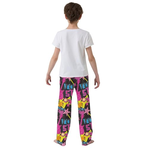 Rock Star Guitar Boys Pants for Kids Jogger Pants with Pockets S-XL3