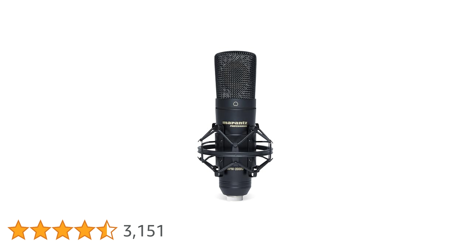 マランツプロ MPM-2000Uコンデンサーマイク マイクアームスタンド付 Amazon.co.jp: Marantz Professional USBコンデンサーマイク
