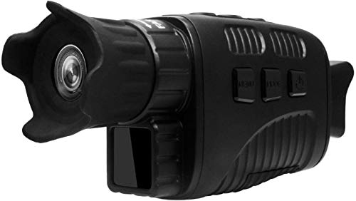 Teleskop Nachtsicht Monokular Teleskop,4X Infrarot Digitalkamera Monokular Nachtsichtoptik Tag Nachtsicht Teleskop für Visiere Zielfernrohr 200m