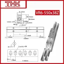 THK Cross Roller Guide V6-550 VR6-550×38Z 6550T