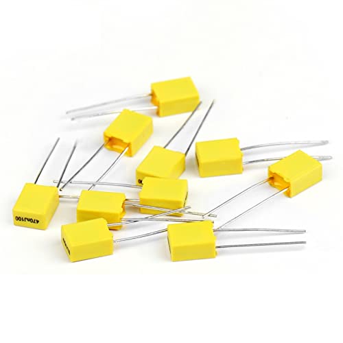 Condensateur de correction 400V 4.7nF en film polypropylène pour circuit électronique - Lot de 20