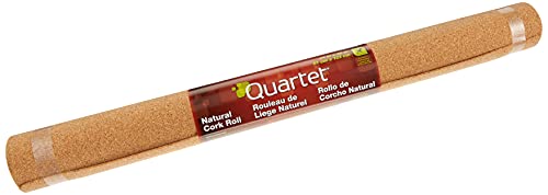 Rouleaux de liège naturel Quartet pour créer un grand tableau d'affichage mural chez soi