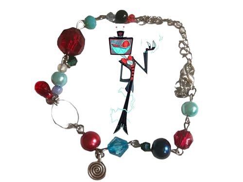 Hazbin hotel inspired bracelets (Vox)