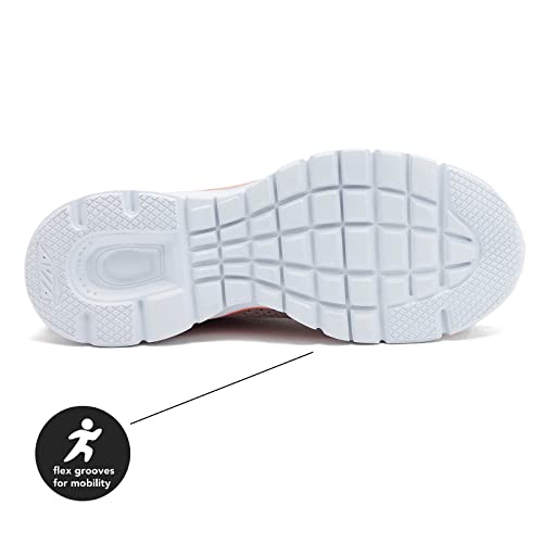 Avia Dive Lightweight Running Sneakers for Women with Memory Foam - Black, Red, & Blue3