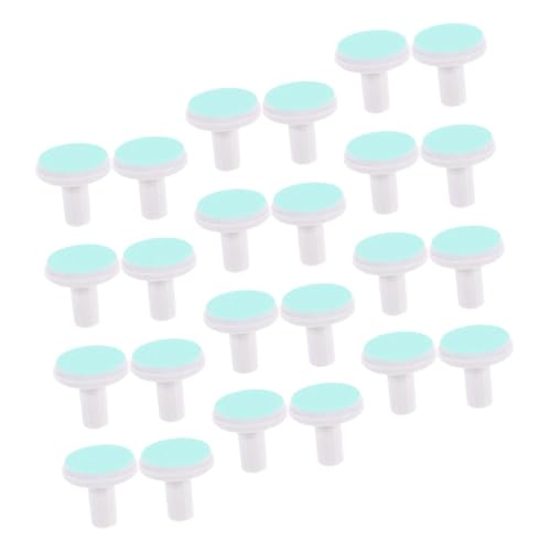 SOESFOUFU 24Pcs Electric Nail File Replacement Pads Nail Trimmer Electric Grinding Heads for Safe and Gentle Nail Care for Toddlers