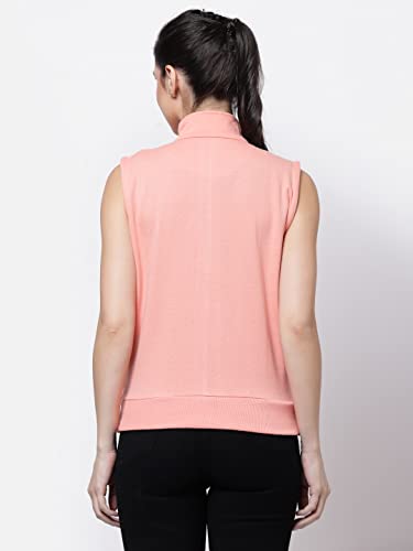 Image of UZARUS Women's Half Sleeves Cotton Fleece Premium Jacket