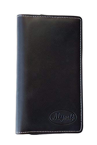 sukeshcraft Unisex Cheque Leaf/Passbook/Currency/Passport/Holder (Black)-picture-24