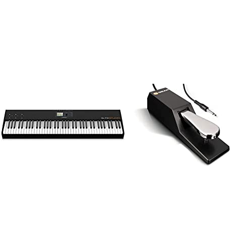 Studiologic Controlador Midi Studio SL73 + M-Audio SP-2 Pedal de sostenido universal con tacto de...