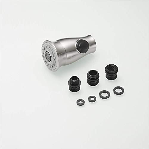 Weirun Replacement Sprayer Pull Out Tap Spray Nozzle Head For Kitchen Sink Pull-Down Faucet, Brushed Nickel #TOP5