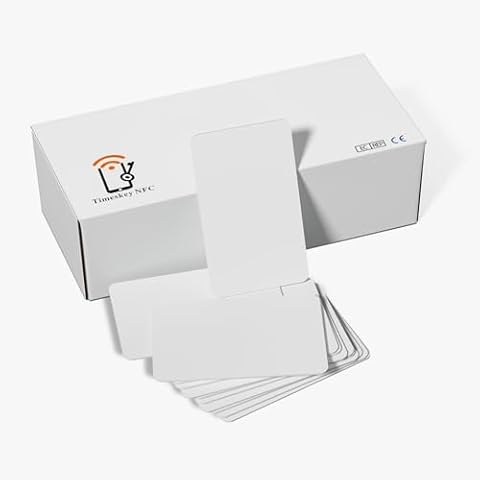 200 Pieces MIFARE NFC MIFARE RFID Classic 1K chip 13.56MHZ PVC Card Smart Card IC Card Proximity Encryption Logic Card Cover