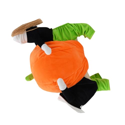 Disfraz de Calabaza Halloween para Perros y Gatos S