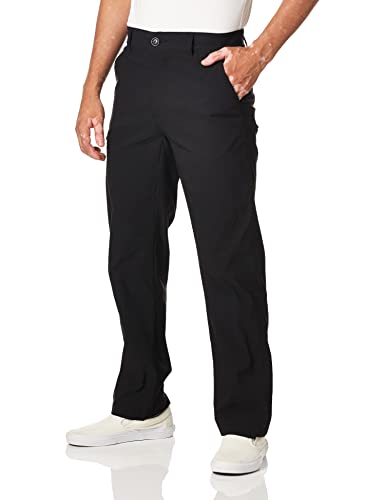 Unionbay Mens Rainier Lightweight Comfort Travel Tech Chino Hiking Pants, Black, 32W X 30L Us #TOP2