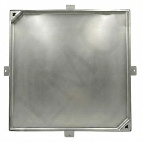 Image of LMC Stainless Steel Hidden Manhole Cover Stone Recessed (Heavy Duty) 18-Inches(450x450mm)