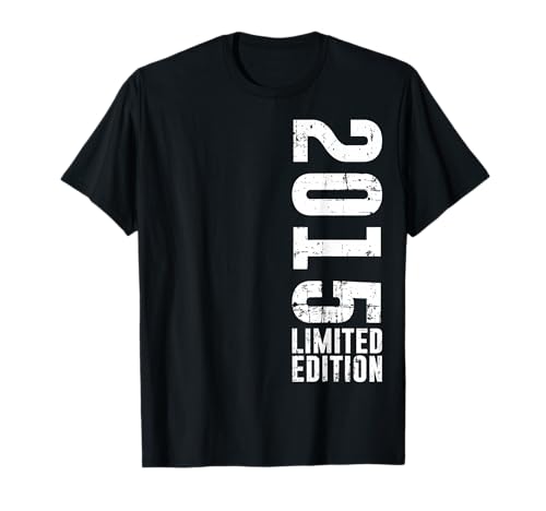 Diseño de cumpleaños edición limitada y vintage 2015 Camiseta