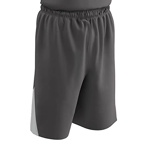 Short de basketball réversible adulte Champro anthracite blanc M