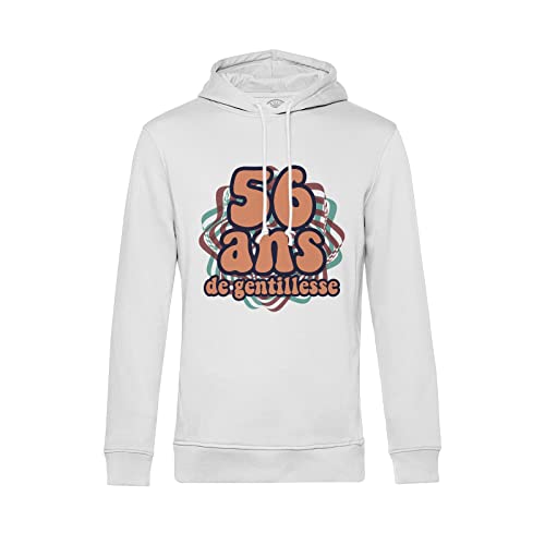 Sweat personnalisable texte style psychédélique 70's aux finitions soignées