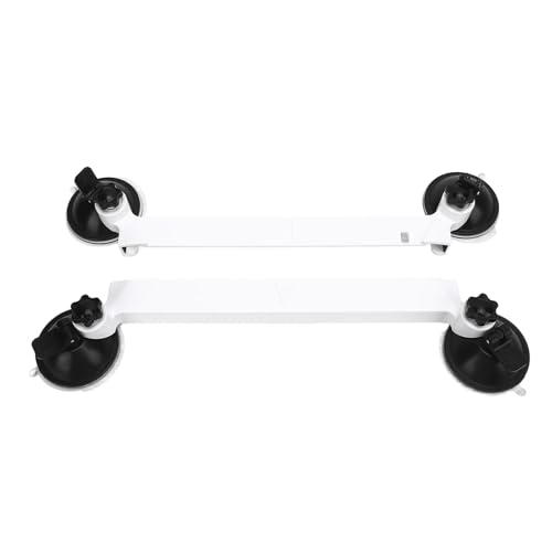 Montaje de satélite para coche sin taladrar: kit compacto de ventosa fuerte blanco 4